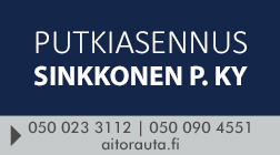 Putkiasennus Sinkkonen P. Ky logo