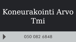 Koneurakointi Arvo Tmi logo