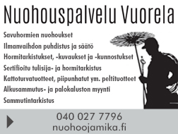 Nuohouspalvelu Vuorela logo