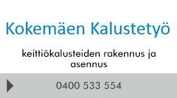 Kokemäen Kalustetyö logo