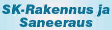 SK-Rakennus ja Saneeraus logo