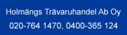 Ab Holmängs Trävaruhandel Oy logo
