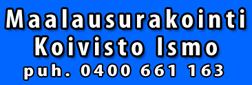 Maalausurakointi Ismo Koivisto Tmi logo