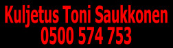 Kuljetus Toni Saukkonen logo