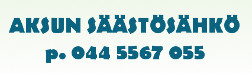 Aksun SÄÄSTÖSÄHKÖ logo