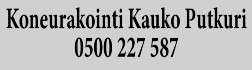 Koneurakointi Kauko Putkuri logo