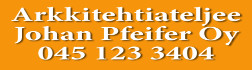 Arkkitehtiateljee Johan Pfeifer Oy logo