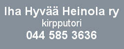 Iha Hyvää Heinola ry logo