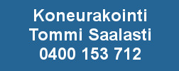 Koneurakointi Tommi Saalasti logo