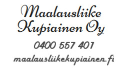 Maalausliike Kupiainen Oy logo