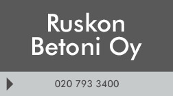 Ruskon Betoni Oy logo