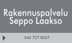 Rakennuspalvelu Seppo Laakso logo