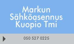 MARKUN SÄHKÖASENNUS KUOPIO logo