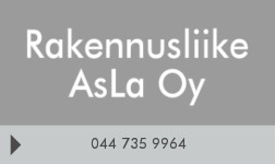 Rakennusliike AsLa Oy logo