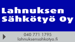 LAHNUKSEN SÄHKÖTYÖ OY logo