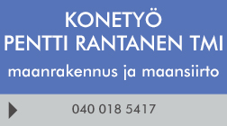 Konetyö Pentti Rantanen Tmi logo
