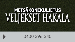 Metsäkonekuljetus Veljekset Hakala logo