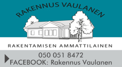 Rakennus Vaulanen logo