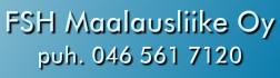 FSH Maalausliike Oy logo